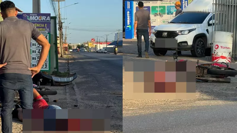 Motociclista tem perna amputada em grave acidente na BR-316 em Timon