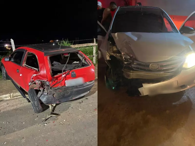 Motorista bêbado bate em carro parado, foge e é preso em motel no AC