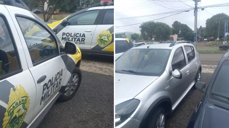 Motorista bêbado bate em viatura da PM no Paraná e é preso