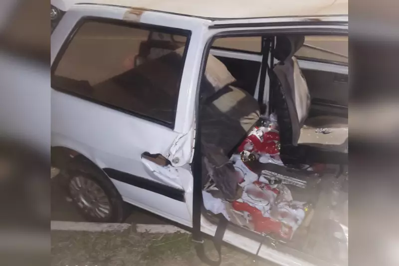 Motorista embriagado sem CNH causa acidente fatal em Santo Anastácio