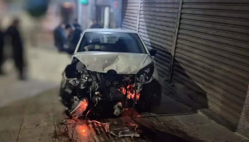 Motorista fura blitz e causa acidente com 3 feridos em Caxias do Sul
