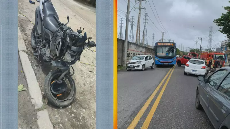 Mototaxista morre após colisão com carro na contramão no Rio