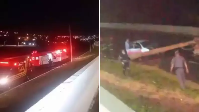 Mulher de 30 anos morre ao bater carro em poste em Bauru