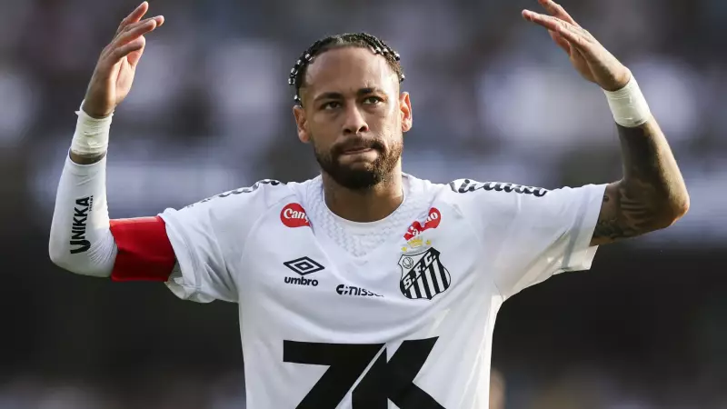 Neymar joga com lesão no Juventude x Santos pelo Brasileirão