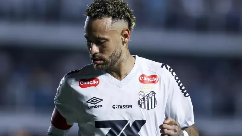 Neymar perde 126 dias no Santos por lesões e tem 2ª pior temporada