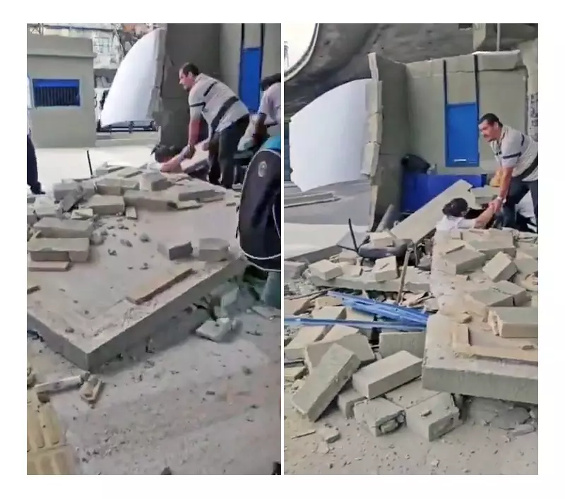 Ônibus colide com cabine no Méier: mulher fica presa sob escombros