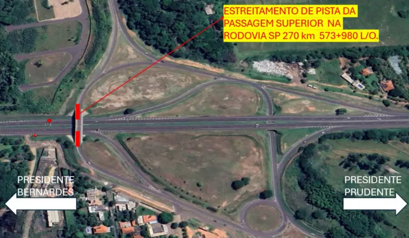 Obras no viaduto da Raposo Tavares são prorrogadas até segunda-feira (10)