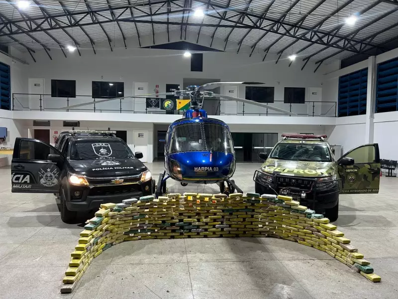 Operação apreende 250 kg de drogas em Cruzeiro do Sul; 3 fogem
