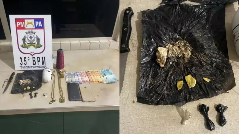 Operação apreende drogas e prende 2 suspeitos em ponto de venda no Pará