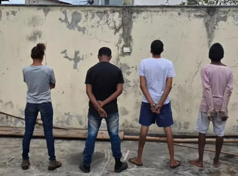 Operação Carne Seca prende 4 suspeitos de tráfico em Saquarema