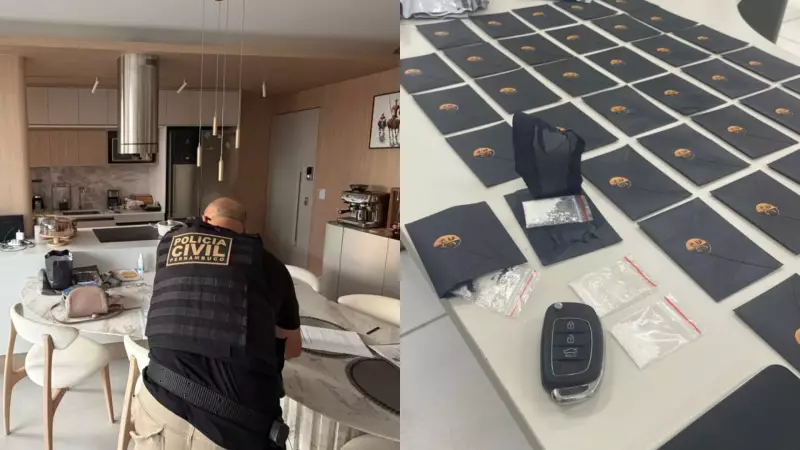 Operação Cartas Negras prende ex-PM por tráfico com delivery em Recife