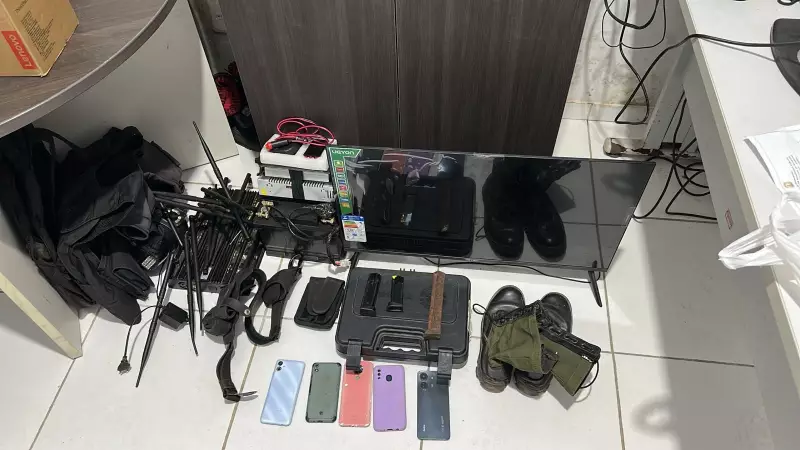 Operação da PC-MA apreende itens de criminosos em Palmeirândia