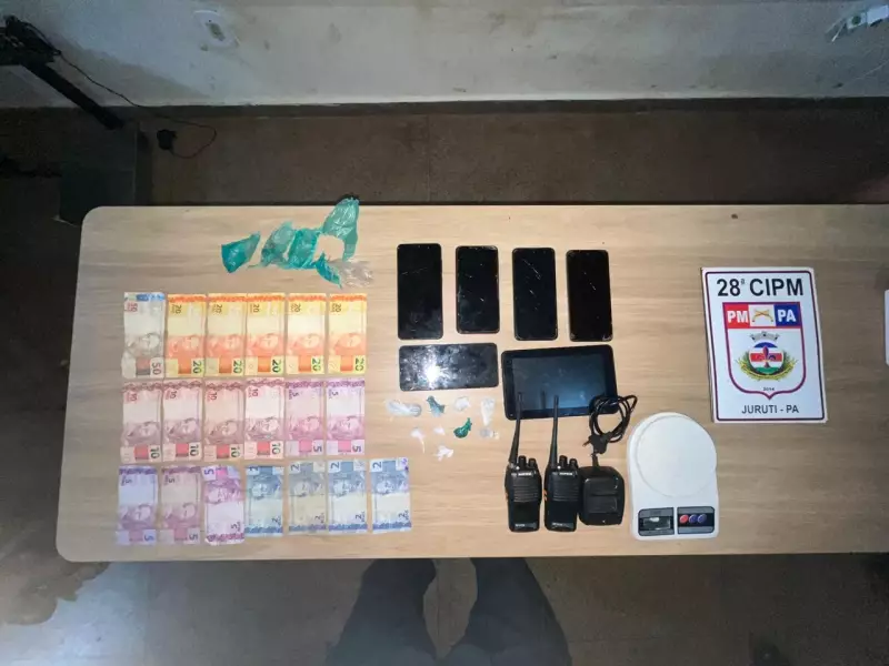 Operação da PM em Juruti prende 2 por tráfico e encontra 3 crianças