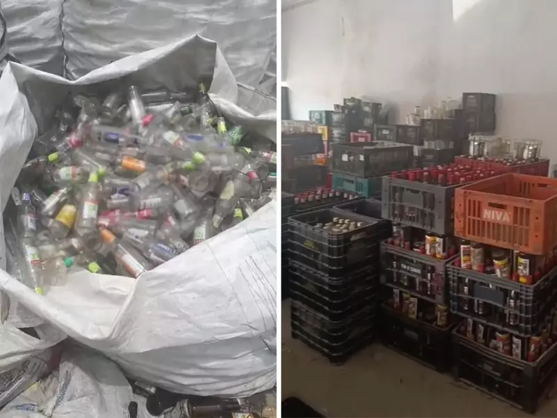 Operação em Campinas desmonta fábrica clandestina com 10 mil vasilhames para falsificação de bebidas