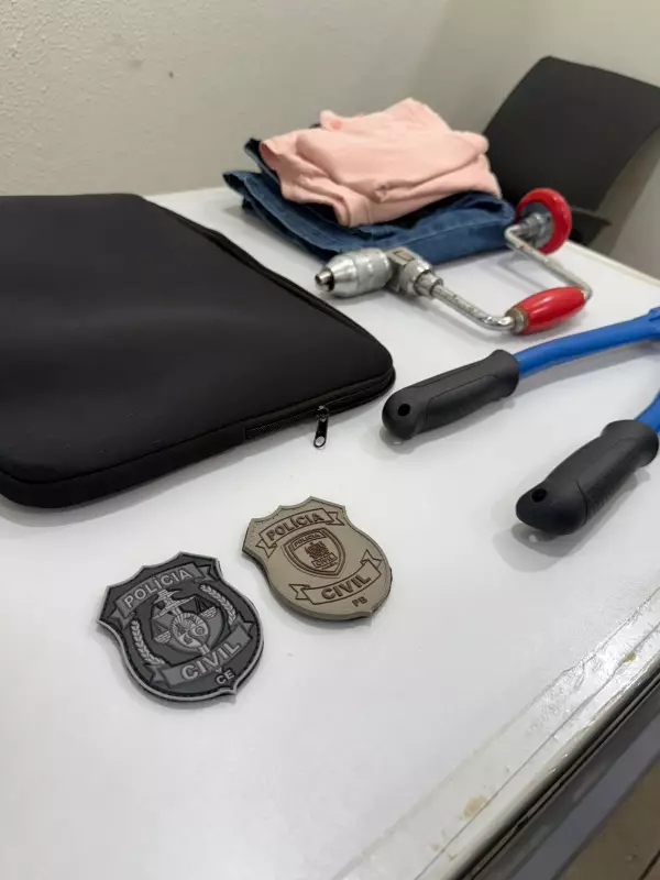 Operação investiga 11 roubos a cofres na PB, CE e RN; uma presa
