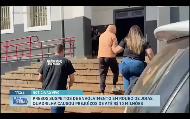 Operação Midas prende quadrilha por roubo milionário de joias em SP