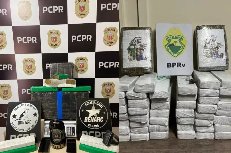 Operação prende 25 por lavar dinheiro do tráfico com lojas em Maringá