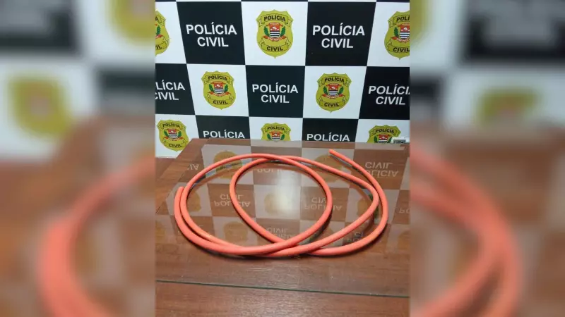 Pai é preso por agredir filha de 7 anos com mangueira em Santa Adélia