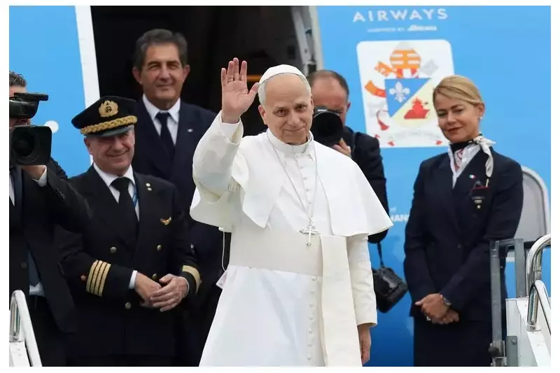 Papa Leão XIV encerra visita à Turquia e parte para Líbano