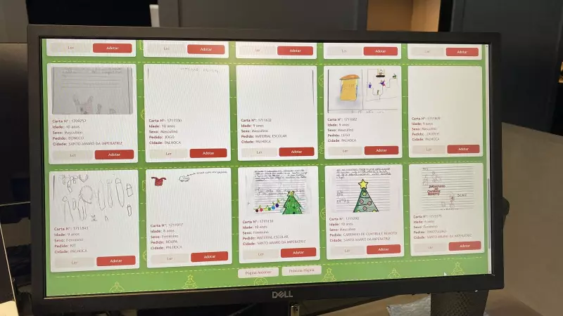 Papai Noel dos Correios: 2.300 cartinhas esperam adoção em SC