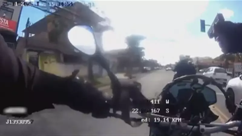 Perseguição na Av. Brasil termina com prisão e apreensão de arma