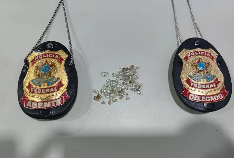 PF prende 4 por venda ilegal de diamantes em Espigão do Oeste