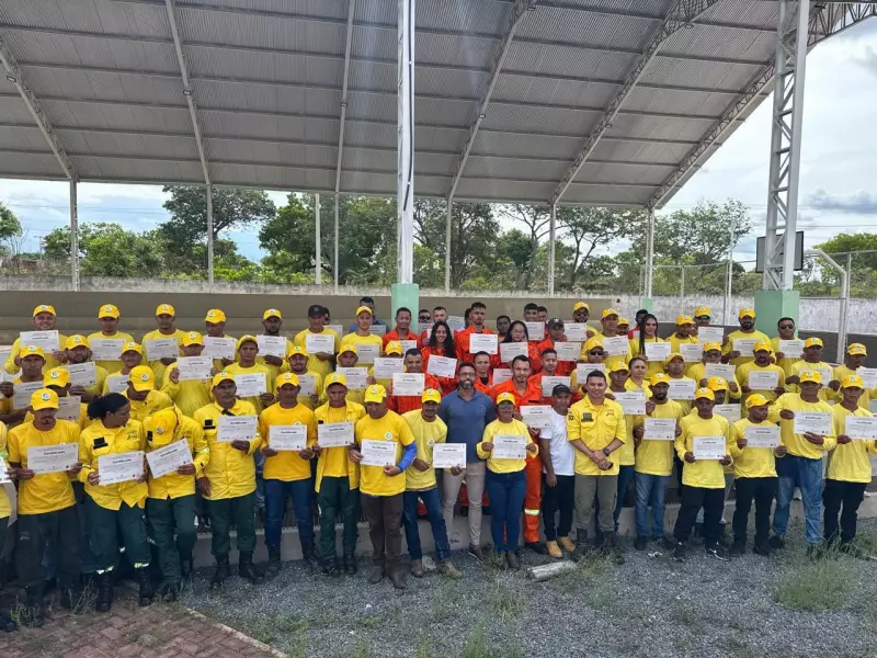 Piauí ultrapassa 1,7 mil brigadistas capacitados no combate a incêndios