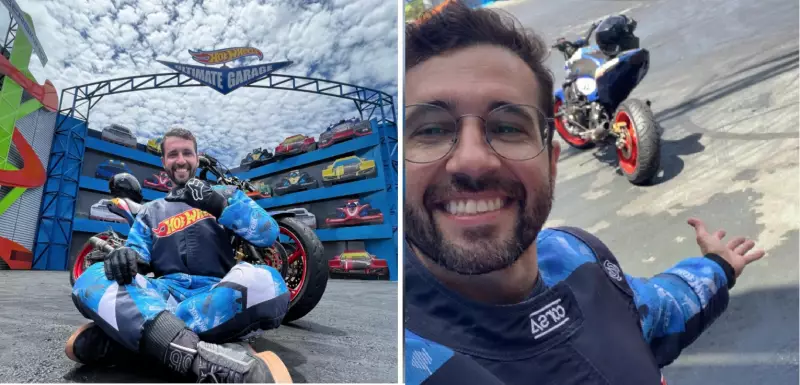 Piloto Lurrique Ferrari morre em show no Beto Carrero World aos 36 anos