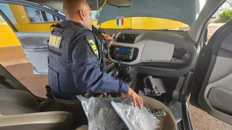 PM preso com 20 kg de drogas na BR-272: caso abala corporação
