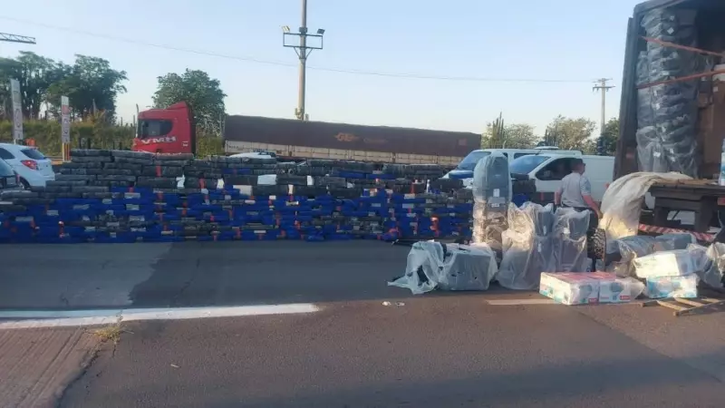 Polícia apreende quase 8 toneladas de maconha escondidas em carga de gesso