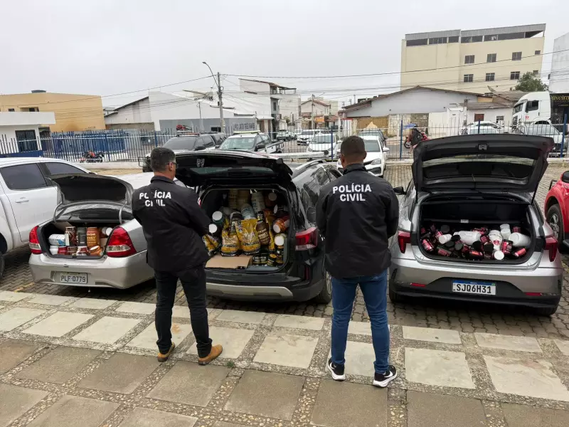 Polícia apreende R$ 1 milhão em suplementos obtidos por estelionato