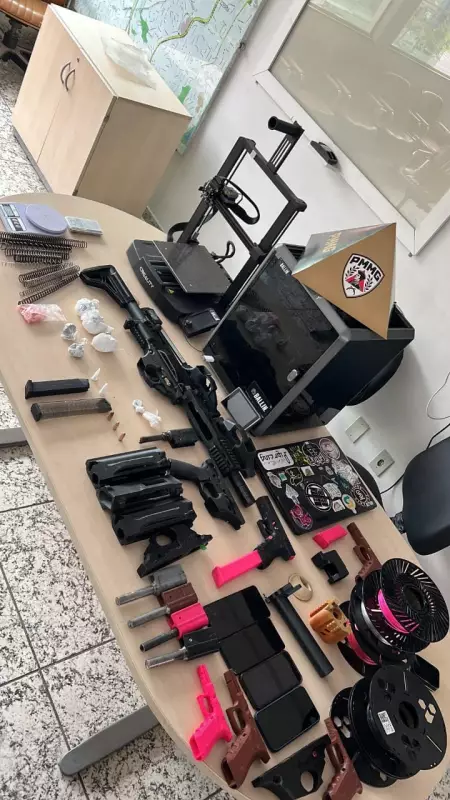 Polícia descobre fábrica de armas 3D em BH: 4 presos