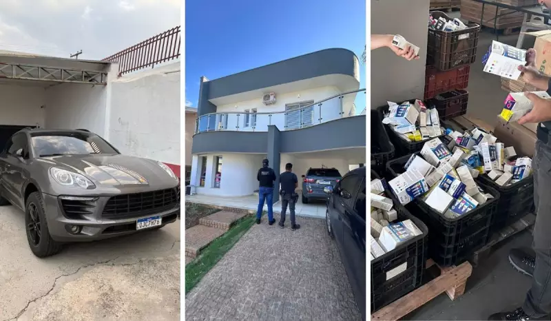 Polícia desmonta quadrilha que movimentou R$ 12 milhões em falsificações