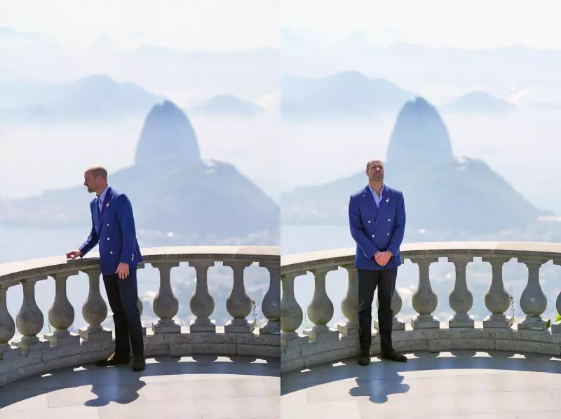 Príncipe William chega de VLT no Rio e defende: 'Otimismo é essencial na luta pela sustentabilidade'