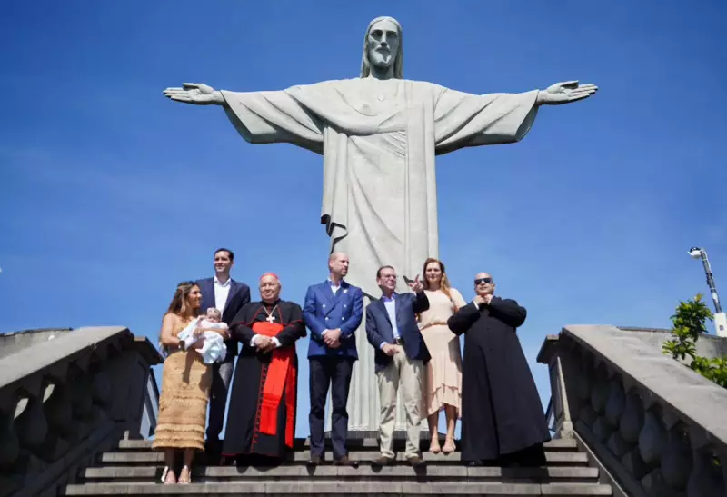 Príncipe William no Rio: Encontro inspirador com finalistas do Earthshot no Cristo Redentor