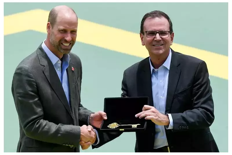 Príncipe William no Rio: Herdeiro Real Recebe as Chaves da Cidade no Pão de Açúcar