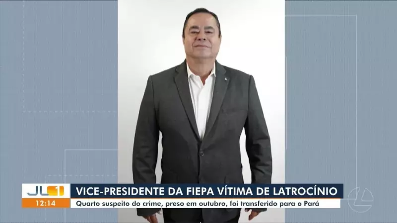 Quarto suspeito de matar vice-presidente da Fiepa é transferido ao Pará
