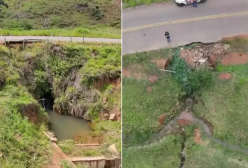 RJ-230 sem reformas há 12 anos tem risco de desmoronamento