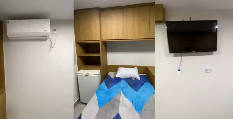 Sala onde Bolsonaro está preso na PF tem TV, frigobar e ar-condicionado