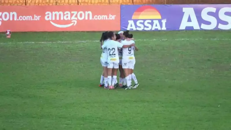Santos vence Realidade Jovem por 4 a 1 no Paulistão Feminino