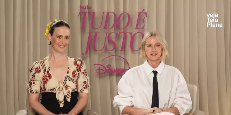 Sarah Paulson e Naomi Watts falam sobre exageros em série do Disney+