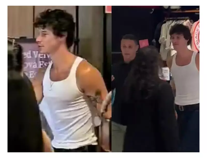 Shawn Mendes causa furor em shopping de São Paulo