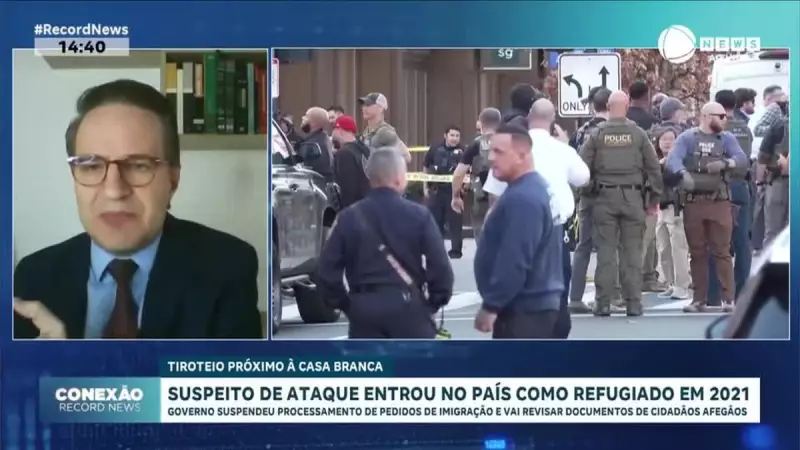 Suspeito de ataque perto da Casa Branca entrou nos EUA como refugiado em 2021