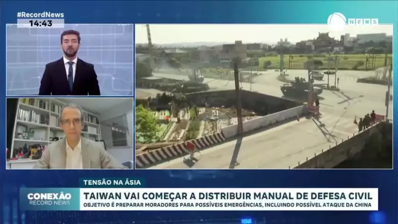 Taiwan distribui manual de defesa civil contra possível ataque chinês