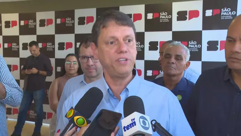 Tarcísio entrega escola em Emilianópolis e reforça segurança no Oeste Paulista