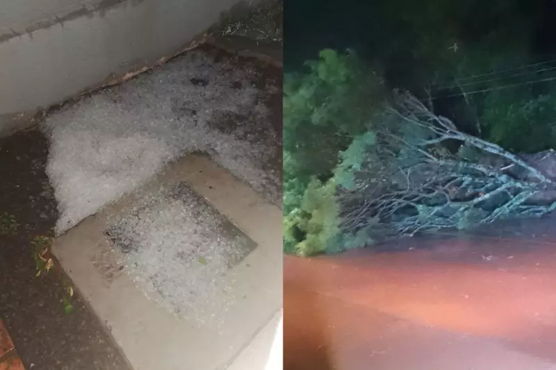 Temporal no Paraná causa destruição e força cancelamento de aulas em 20 cidades