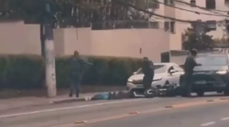 Tiroteio em SP: Suspeito morre e pedestre fica ferido em confronto policial