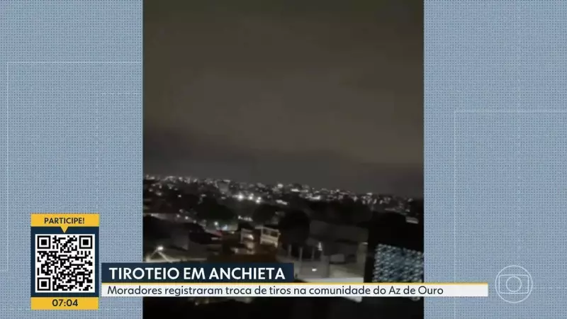 Tiroteio intenso em Anchieta: Tentativa de invasão do TCP em área do CV