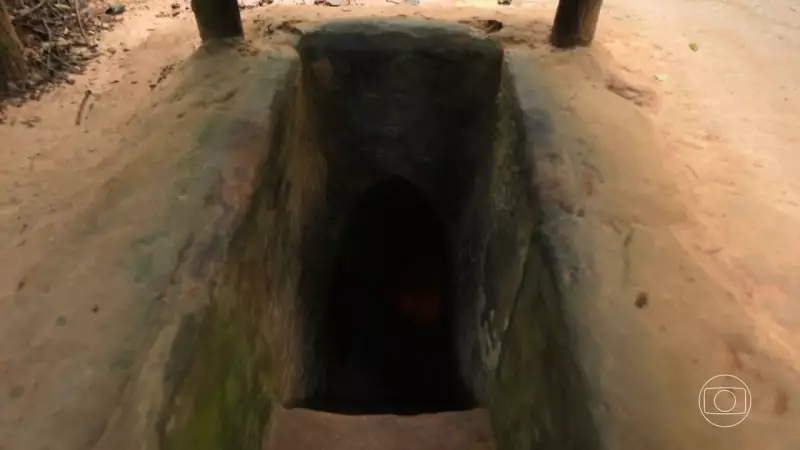 Túneis da Guerra do Vietnã: 250 km de mapas, armas e cozinhas secretas