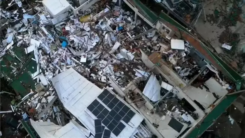 Tornado no Paraná: 90% de Rio Bonito do Iguaçu destruído, 6 mortos